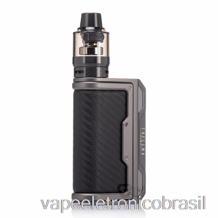 Vape Vaporesso Perdeu Vape Thelema Quest 200w Starter Kit Gunmetal / Fibra De Carbono